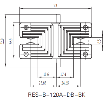 RES-B Busbar connector for ESS (3)