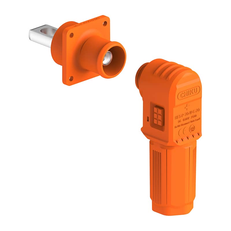 1500V DC Energy Storage Connector IP67 Rated 400A Quick Disconnect High Current Connector