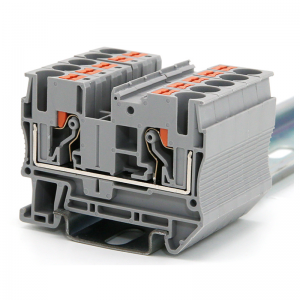 Top Contact push-in spring terminal block-RPV6 IP65 rated terminal connector