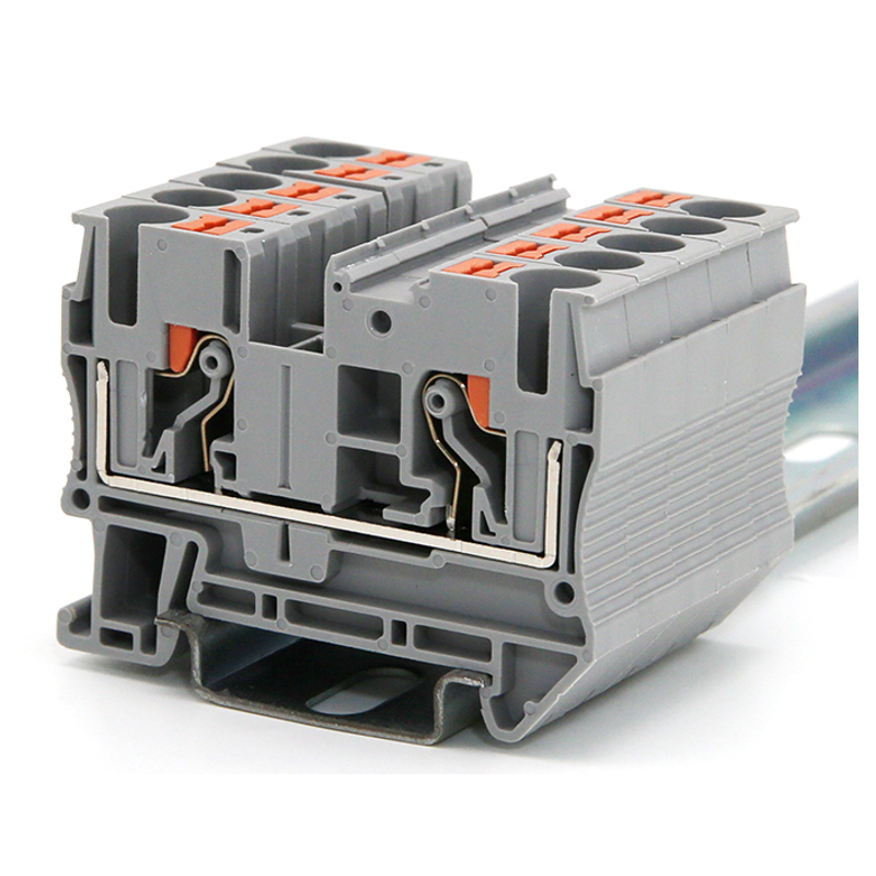 Top Contact push-in spring terminal block-RPV6 IP65 rated terminal connector