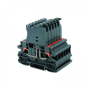 RPI 4-HESI Side Contact Fuse Push-in Terminal Block