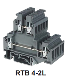 RTB 4-2L Double Level Connection Terminal Block